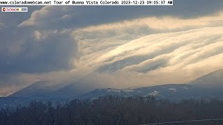 Pan Tilt zoom tour Crestone Salida Buena Vista Christmas Day [upl. by Sternlight]