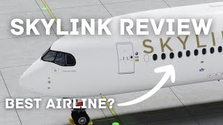 SkyLink airline review ROBLOX [upl. by Prager]