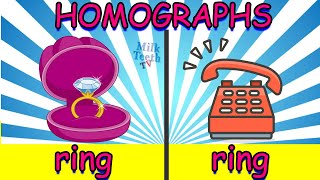 HOMOGRAPHS  Confusing Words with Same Spelling but Different Meaning  List amp Examples [upl. by Shah]