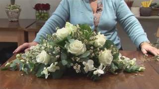 How To Do A Funeral Flower Arrangement [upl. by Rekyr]