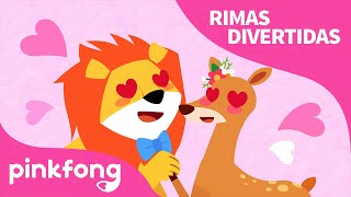 León Enamorado  Rimas Divertidas  Pinkfong Canciones Infantiles [upl. by Arv]