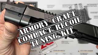 Armory Craft SIG Sauer P320 COMPACT recoil tuning kit installation procedure [upl. by Kawasaki685]