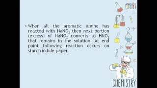 Diazotization titrations [upl. by Gord]