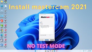 Install mastercam 2021 [upl. by Isyed179]