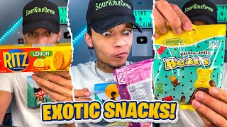 EXOTIC SNACK REVIEW [upl. by Woodberry]