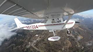 quotWhat Low Compression Cant Bequot I Blurted  Cessna 150J N51224 HD 1080p [upl. by Lukin900]