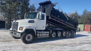 2016 Western Star 4700 SF Quint Axle Dump Truck [upl. by Crofoot]