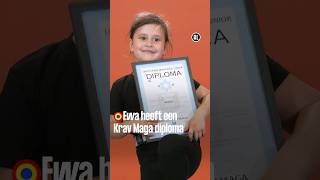 Ewa heeft een Krav Maga diploma  Kijk Mij Nou  Kindertijd KRONCRV [upl. by Lienahs]