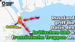 Russland griff eine Basis britischer SAS amp französischer Truppen in Odessa an Russlands Fortschritte [upl. by Echo]