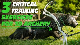 3 Critical Training Exercises for 3D Archery [upl. by Jolene355]