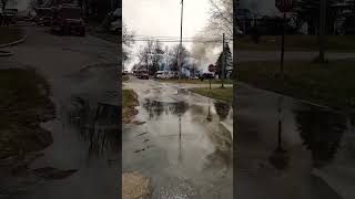 House Fire 🔥 Hesperia Michigan right now housefire hesperia youtubeshorts [upl. by Eddra]