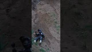 Pád na kawasaki 450F ☠️🥵 kawasaki crash paradise [upl. by Applegate582]