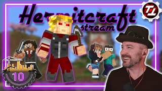 First Hermitcraft Season 10 Stream [upl. by Obala]