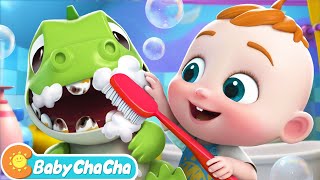 Brush Your Teeth Song  Time to Brush Your Teeth  Baby ChaCha Nursery Rhymes amp Kids Songs [upl. by Ayanet962]