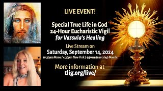 Special Live International 24Hour Eucharistic Vigil for Vassula Ryden [upl. by Aeriel]