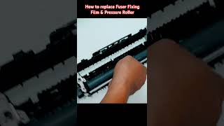 How to replace Fuser Fixing Film and Pressure Roller HP Laserjet Pro MFP M227fdw repairprinter [upl. by Bucher]