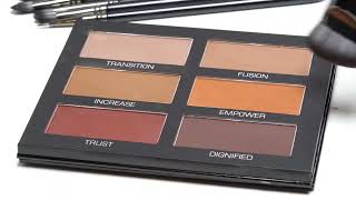 Cozzette Beauty  Universal Contour and Shade amp Sculpt Palettes [upl. by Enawyd]