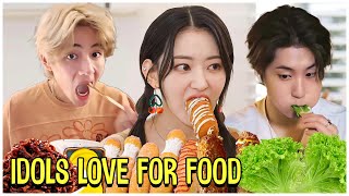 Kpop Idols Love For Food [upl. by Odama996]