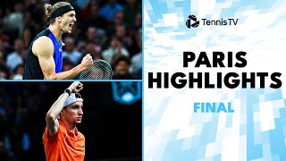 Alexander Zverev vs Ugo Humbert For The Title  Paris 2024 Final Highlights [upl. by Mainis247]