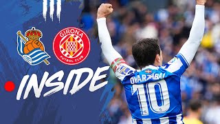 INSIDE  Un éxito con sabor amargo  Real Sociedad 2  2 Girona FC [upl. by Bard]