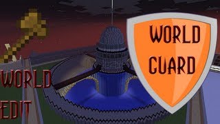 Worldguard  Worldedit Minecraft 1710 Tutorial [upl. by Ytsirk]