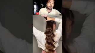 Highlights hair colour transformation 😯 youtubeshorts hairstyle hair haircolor [upl. by Man]