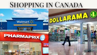 Where to Shop in Canada walmart dollarama costco pharmaprix [upl. by Karel715]