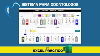 Odontograma en Excel  Sistema para Odóntologos [upl. by Rundgren156]