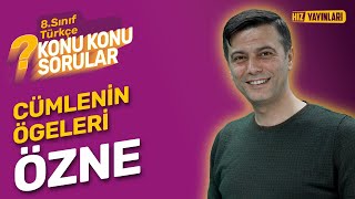 Konu Konu Sorular  8 Sınıf Türkçe Konu Anlatımı Soru Çözümü  Cümlenin Ögeleri 2  LGS 2024 [upl. by Oehsen]