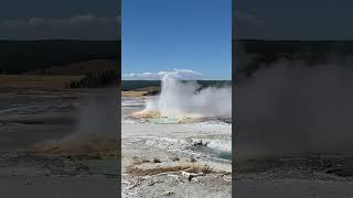 Clepsydra Geyser in Yellowstone [upl. by Tifanie]