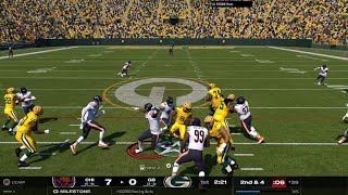 Bears vs Packers Madden25 [upl. by Chuu]