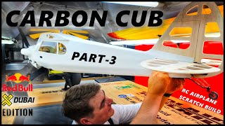 Carbon Cub RC Airplane Scratch Build Part 3 Stabilizers Building 3D printed RC airplane [upl. by Ennirroc]