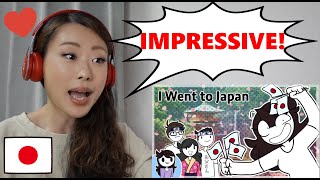 Japanese Reacts To What My Trip To Japan Was Like [upl. by Orran]