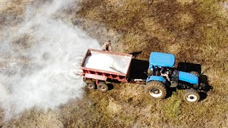 APLICANDO CALCÁRIO PRA AUMENTAR A PRODUÇÃO na Lavoura [upl. by Reynolds]