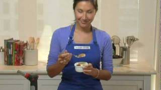 How to Caramelize Crème Brûlée Using a Kitchen Torch  WilliamsSonoma [upl. by Shear]