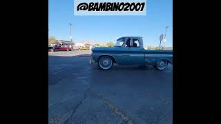 1966 Chevy C10 shortvideo chevrolet c10 carshow carmeet classiccar oldtrucks automobile [upl. by Meletius711]