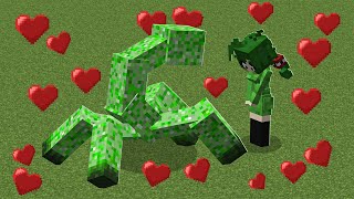 mutant creeper ❤️ creeper girl [upl. by Llenoil]