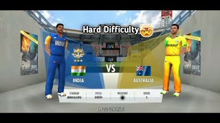 IND vs AUS  Match हार गई😢  WCC3 cricket gameplay wcc3 cricket gaming [upl. by Sauer]