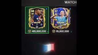 Mbappé x Haaland ☠️🔥 eafc25 fifa eafc24 eafcmobile fifamobile fifa [upl. by Marijo]