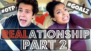 REALATIONSHIPS PART 2 w David Dobrik  Lizzza [upl. by Htebazle]