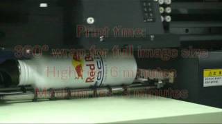 Mimaki UJF3042 Rotary Inkjet Printer [upl. by Beniamino]