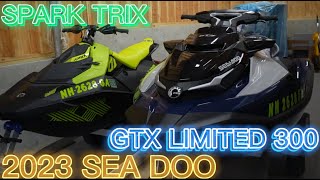 2023 Sea Doo gtx limited 300 amp spark trix [upl. by Ezmeralda]