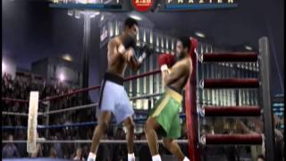 Muhammad Ali vs Joe Frazier Caesars Palace  Fight Night 2004 Xbox [upl. by Lemrej]