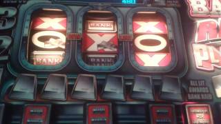 BANK RAID PLATINUM fruit machine£10 challengeSHOUT OUT to BARCREST ARCADES [upl. by Deuno68]