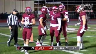 Football Muhlenberg 45 Ursinus 21 [upl. by Wesley]