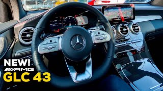 2020 Mercedes AMG GLC 43 NEW Facelift FULL Interior MBUX Review [upl. by Joel]