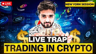 LIVE TRADING amp ANALYSIS FOR CRYPTO amp GOLD TRADERS  NYC SESSION [upl. by Kroo]