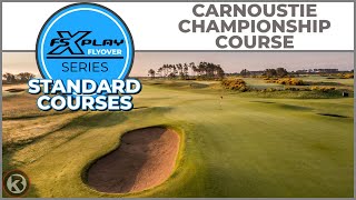 FSX PLAY Course Flyover  Carnoustie Championship Course  Standard Courses [upl. by Ecertal]