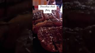 Italian Bistecca alla Fiorentina Florentine Steak florence italy steak [upl. by Nobell]