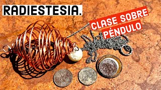 Radiestesia Cómo hacer un péndulo aerodinámico [upl. by Kedezihclem]